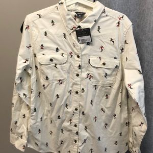 Eddie Bauer button-up flannel